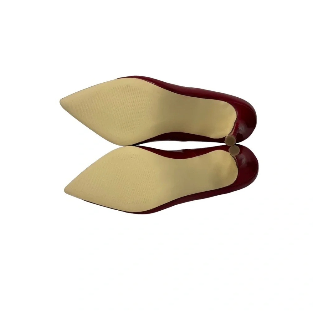 Justfabulous | Red 4” Heels | Pumps | Size 7 | NWOT - Picture 5 of 8